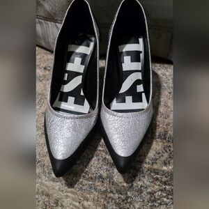 NEW DIESEL D-SLANTY HH HIGH HEEL SHOES SZ 7 *RARE*